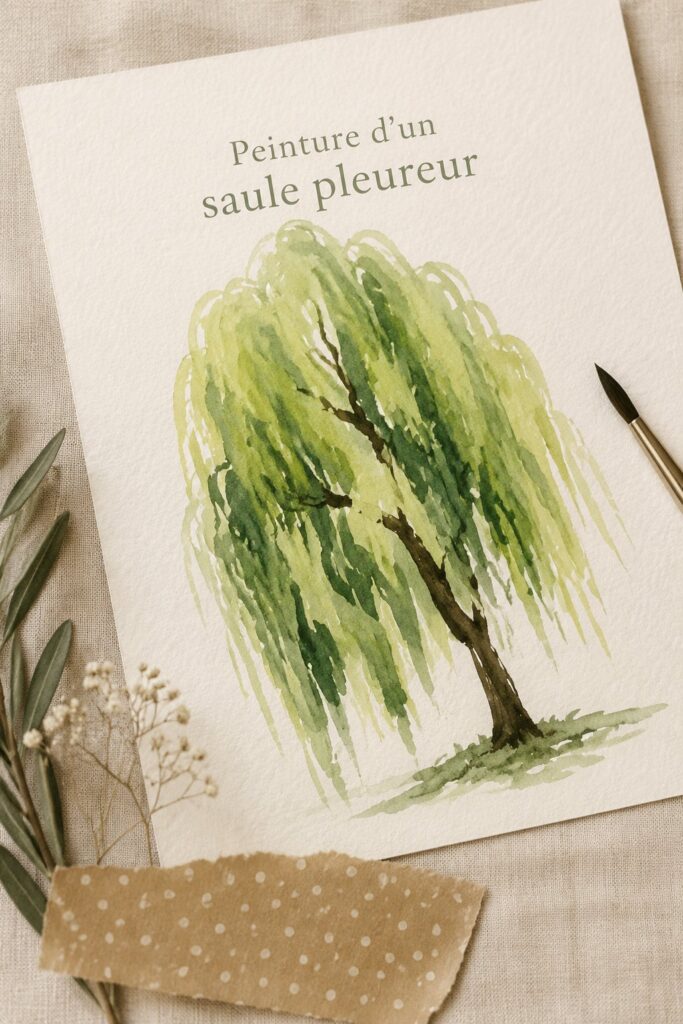 Un tableau Willow Tree représentant des personnages en harmonie, apportant chaleur et élégance.